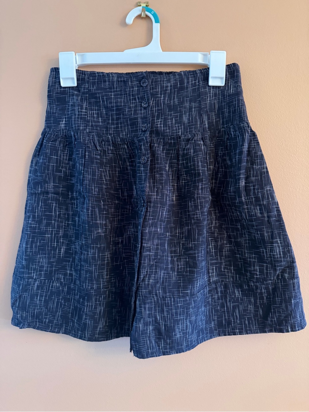 Staring at Stars Black Textured High-Low Skirt